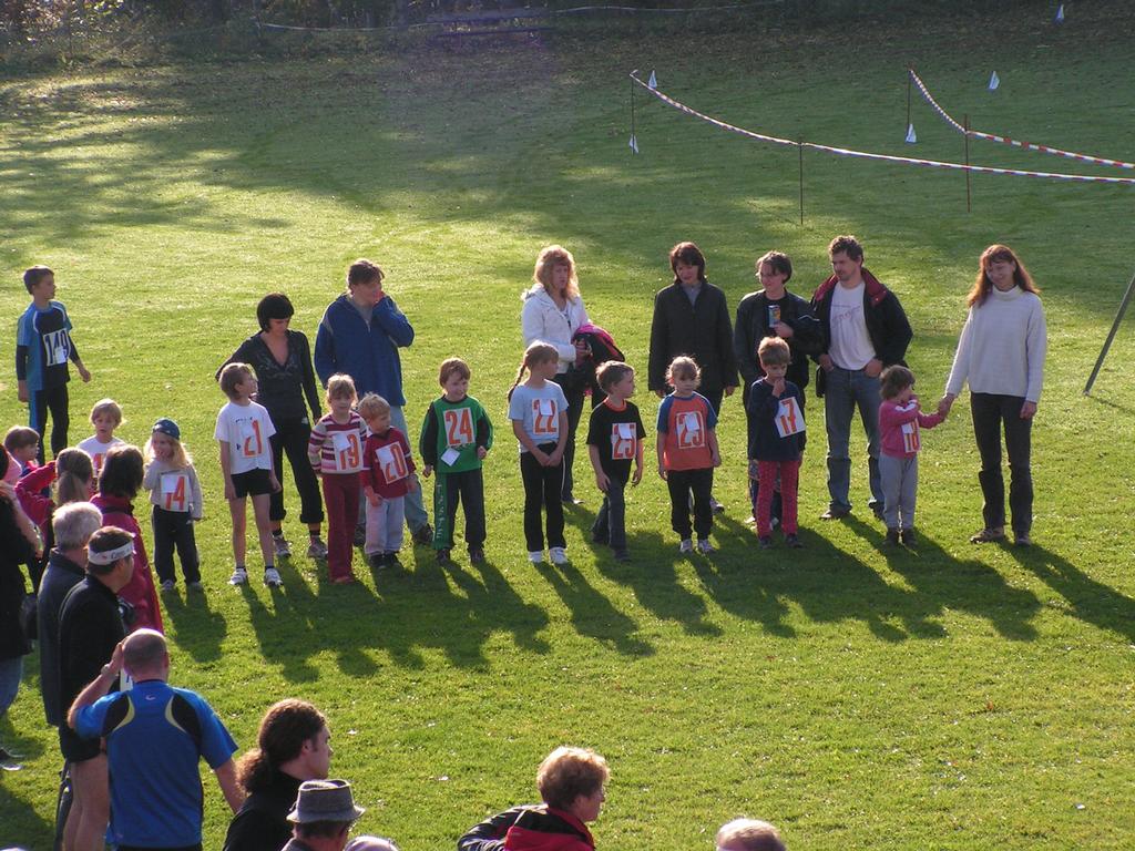 Kienberglauf2007_Kindergartenmeile_Startaufstellung